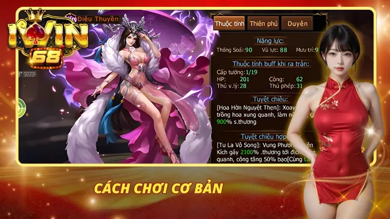 Cách chơi cơ bản trong điêu thuyền Iwin68