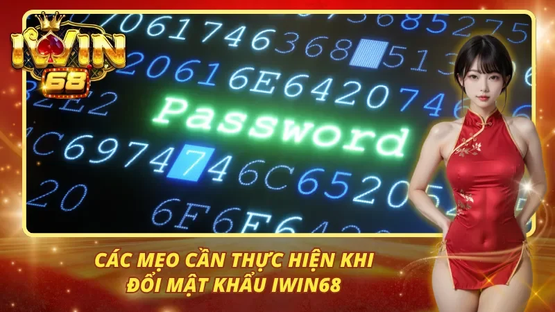 Các mẹo cần thực hiện khi đổi mật khẩu iwin68