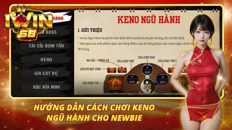 Hướng dẫn cách chơi ngũ hành keno cho newbie