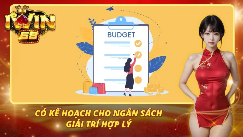 Có kế hoạch cho ngân sách giải trí hợp lý